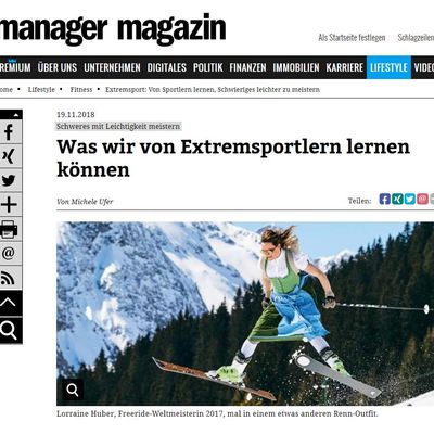Schweres mit Leichtigkeit meistern. Was wir von Extremsportlern lernen können