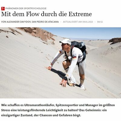 Im Flow durch die Extreme | Dr. Michele Ufer, Speaker, Sportpsychologe, Extremläufer