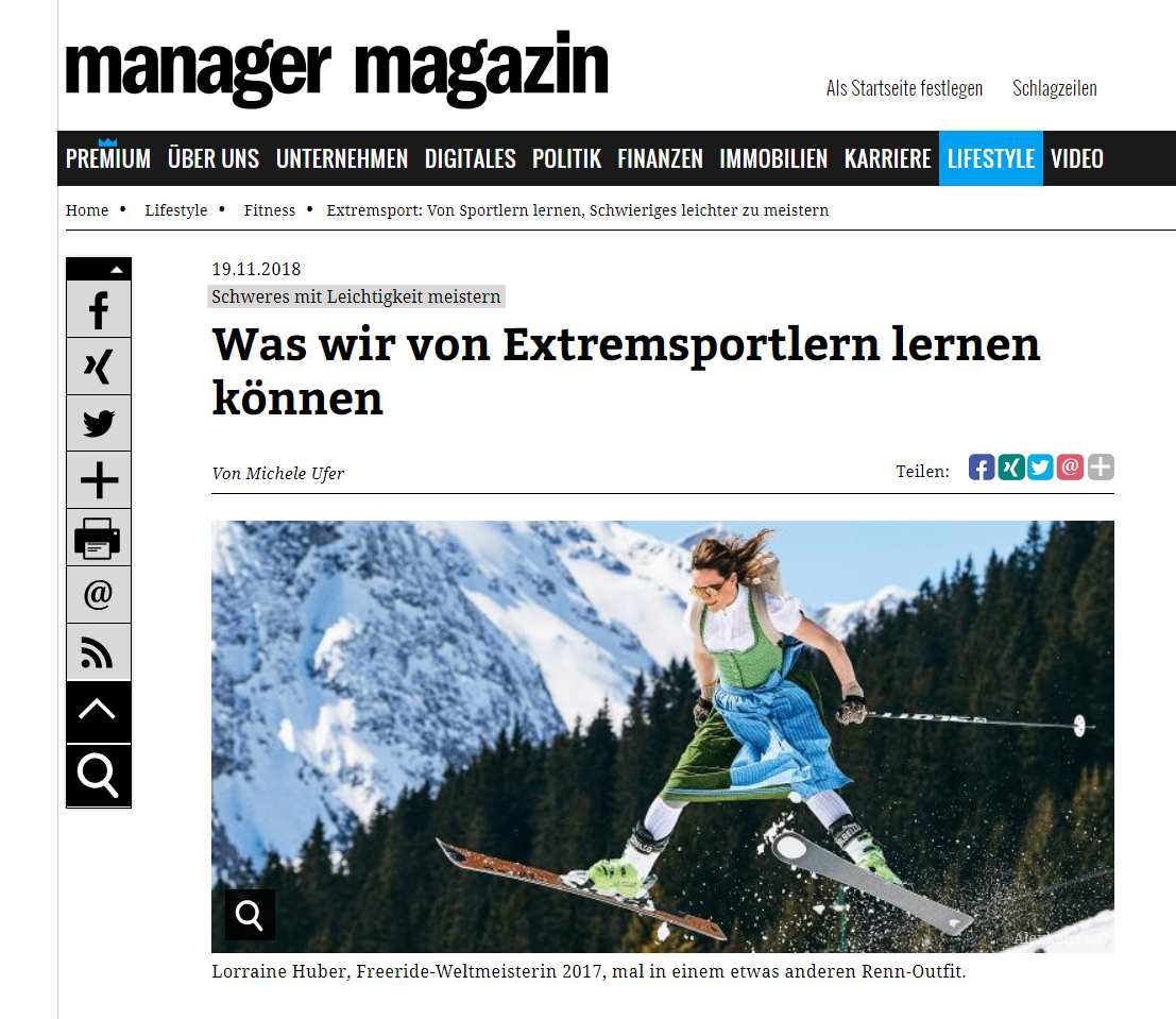 Schweres mit Leichtigkeit meistern. Was wir von Extremsportlern lernen können | Dr. Michele Ufer, Speaker, Sportpsychologe, Extremläufer